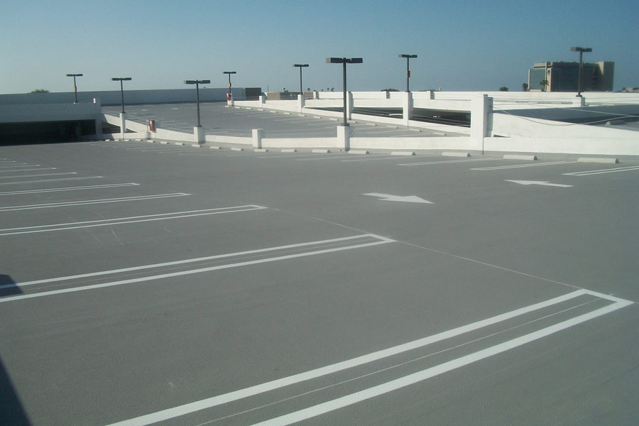 UV Stable Parking Floor